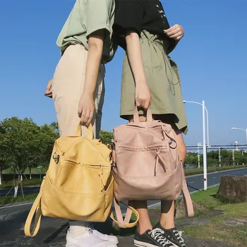 2020 New Korean Backpack Women's Casual Fashion Simple Outdoor Travel Large Capacity Backpack Lady 
2020 New Korean Backpack Women's Casual Fashion Simple Outdoor Travel Large Capacity Backpack Lady