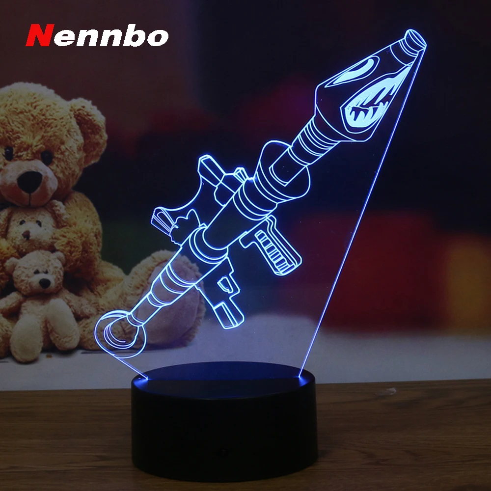 Game 3D LED Lamp 7 Colors Touch Switch Table Desk Light USB Night Light Acrylic Illusion Room Atmosphere Lighting Gift All Skins
Game 3D LED Lamp 7 Colors Touch Switch Table Desk Light USB Night Light Acrylic Illusion Room Atmosphere Lighting Gift All Skins