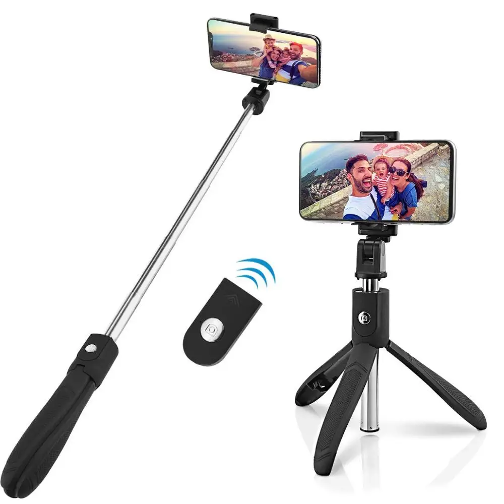 Selfie Stick Tripod with Remote, 3 in 1 Bluetooth Selfie Stick Extendable Monopod Wireless Portable for iPhone Samsung
Selfie Stick Tripod with Remote, 3 in 1 Bluetooth Selfie Stick Extendable Monopod Wireless Portable for iPhone Samsung