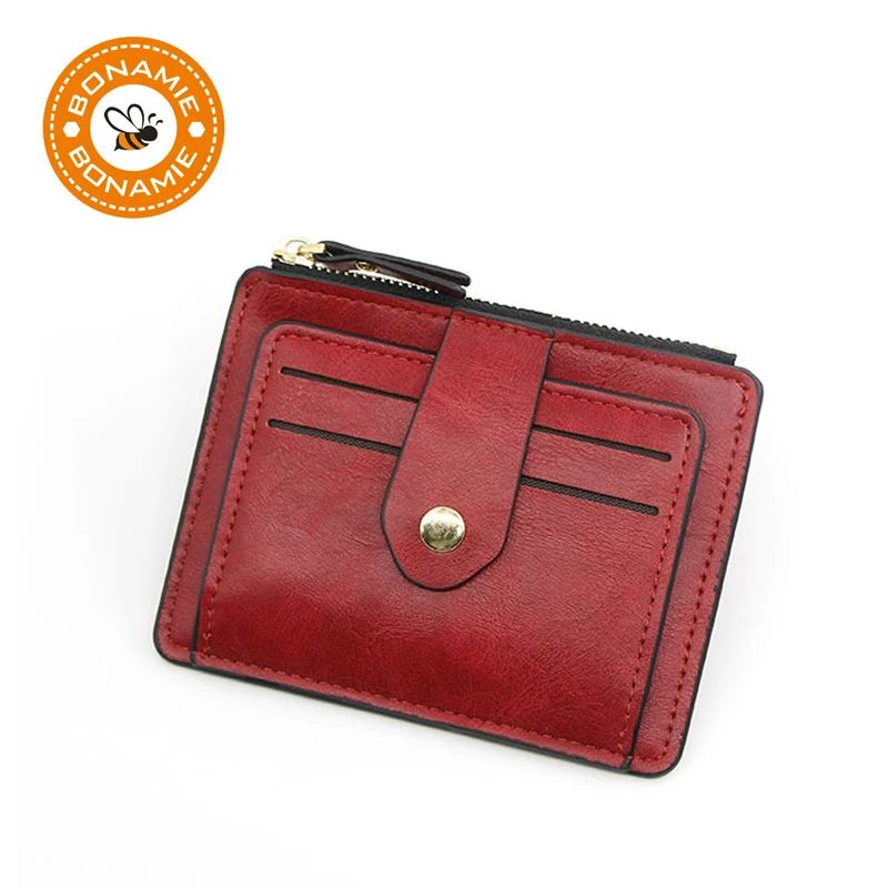 BONAMIE Women's Ultra Thin Bank card package Lady Colors Small Wallet ID Credit Card Holder Female Cards Pack Cash Pocket Covers
BONAMIE Women's Ultra Thin Bank card package Lady Colors Small Wallet ID Credit Card Holder Female Cards Pack Cash Pocket Covers