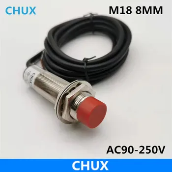 capacitive proximity sensor M18 AC new capacitance switch CM18 8mm detect distance red head 220V AC NO/NC Liquid Level Switch
capacitive proximity sensor M18 AC new capacitance switch CM18 8mm detect distance red head 220V AC NO/NC Liquid Level Switch