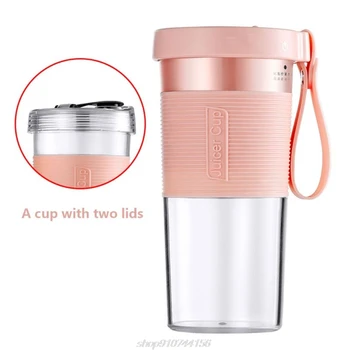Portable Home Electric Juicer Cup with 2 Lid Personal Size Blender USB Rechargeable Fruit Vegetable Machine N06 20 Dropship
Portable Home Electric Juicer Cup with 2 Lid Personal Size Blender USB Rechargeable Fruit Vegetable Machine N06 20 Dropship