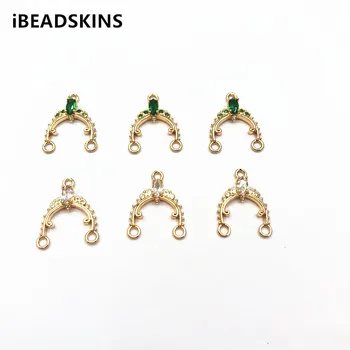 New arrival! 17X14mm 50pcs Copper/Zircon U-shape Connectors/charm for Necklace Making Earrings parts hand Made Jewelry DIY
New arrival! 17X14mm 50pcs Copper/Zircon U-shape Connectors/charm for Necklace Making Earrings parts hand Made Jewelry DIY