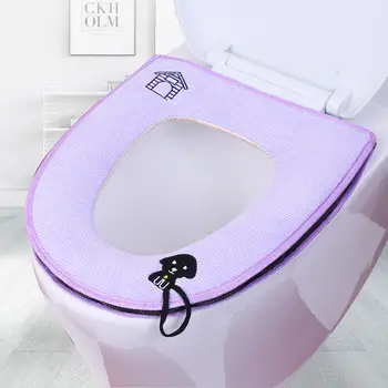 2 Pieces Toilet Seat Cover Soft Toilet Pad Colorful Bathroom Seat Pad Warmer Mat Cover Pad For WC Seat Toilet Accessories Decor
2 Pieces Toilet Seat Cover Soft Toilet Pad Colorful Bathroom Seat Pad Warmer Mat Cover Pad For WC Seat Toilet Accessories Decor