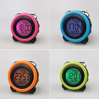 Color Screen Electronic Clock Loud Alarm Clock Alarm Multi-group Alarm Clock LED Big Ring Clock Hot
Color Screen Electronic Clock Loud Alarm Clock Alarm Multi-group Alarm Clock LED Big Ring Clock Hot