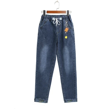 women straight denim pants with pocket 2020 Spring New Arrival Women's Jeans Female solid loose ankle Length pants Fashion Jeans 
women straight denim pants with pocket 2020 Spring New Arrival Women's Jeans Female solid loose ankle Length pants Fashion Jeans