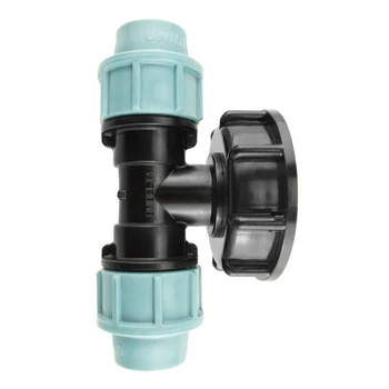 Plastic IBC Tank Adapter S60X6 To MDPE Tee Pipe Fitting 25MM High Quality Practical IBC Tank Adapter
Plastic IBC Tank Adapter S60X6 To MDPE Tee Pipe Fitting 25MM High Quality Practical IBC Tank Adapter