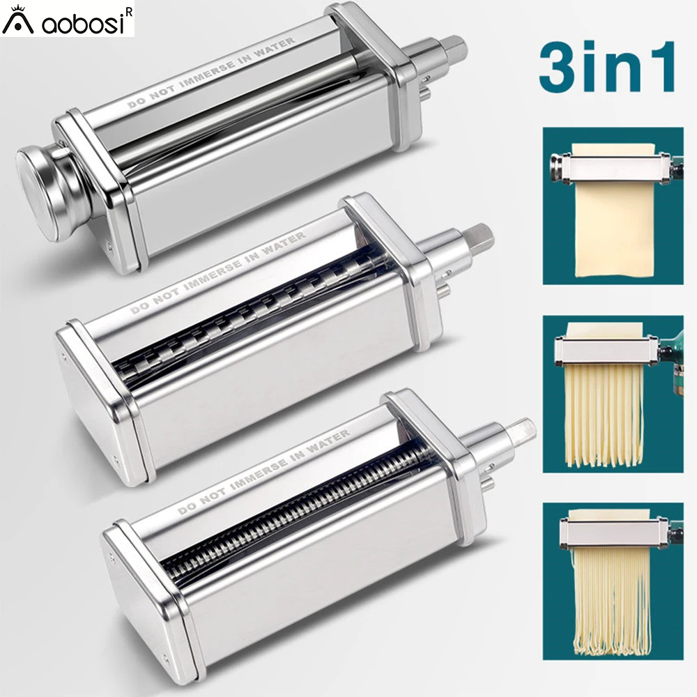 3Pcs Noodle Makers Parts For KitchenAid Fettucine Cutter Roller Attachment For Stand Mixers Kitchen Aid Pasta Food Processors
3Pcs Noodle Makers Parts For KitchenAid Fettucine Cutter Roller Attachment For Stand Mixers Kitchen Aid Pasta Food Processors