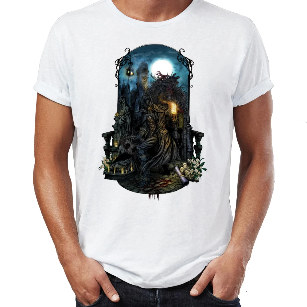 Men's T Shirt Bloodborne Gaming The Old Hunter Lady Maria Artsy Awesome Artwork Printed Tee
Men's T Shirt Bloodborne Gaming The Old Hunter Lady Maria Artsy Awesome Artwork Printed Tee