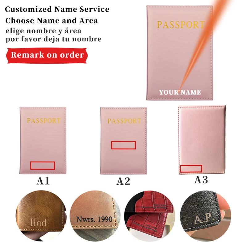 New Travel Women Pu Leather Coves For Passports Travel Wallet Customize Name Passport Cover Fashion Cute Pink Girl Case Passport
New Travel Women Pu Leather Coves For Passports Travel Wallet Customize Name Passport Cover Fashion Cute Pink Girl Case Passport