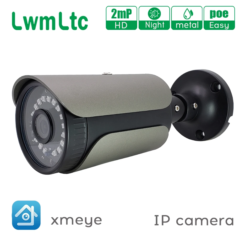 3MP 2MP IP Camera Metal Bullet 1080p onvif Outdoor IP66 WaterProof black 2304*1296 network lwmltc CMS XMEYE P2P Cloud RTSP
3MP 2MP IP Camera Metal Bullet 1080p onvif Outdoor IP66 WaterProof black 2304*1296 network lwmltc CMS XMEYE P2P Cloud RTSP