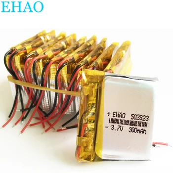 wholesale 10 pcs 502823 3.7V 300mAh Lithium Polymer LiPo Rechargeable Battery cells For Mp3 PAD DVD E-book bluetooth headset 
wholesale 10 pcs 502823 3.7V 300mAh Lithium Polymer LiPo Rechargeable Battery cells For Mp3 PAD DVD E-book bluetooth headset