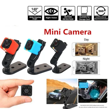 SQ11 Mini Camera Full HD 720P Sensor Night Vision Camcorder Motion DVR Micro Camera Sports Car DV DVR Small Camera with Box
SQ11 Mini Camera Full HD 720P Sensor Night Vision Camcorder Motion DVR Micro Camera Sports Car DV DVR Small Camera with Box
