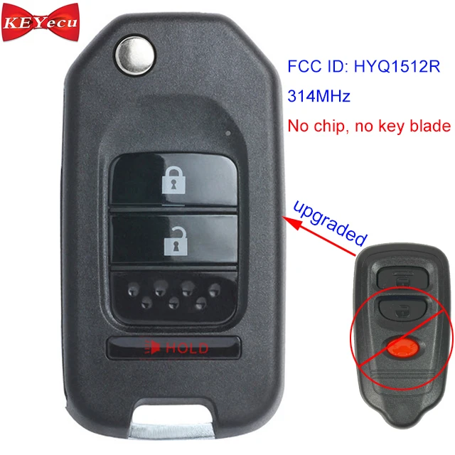 KEYECU for Isuzu Amigo Axiom Rodeo Sport Trooper for Honda Passport Upgraded Remote Car Key Fob FCC ID: HYQ1512R 314MHz
KEYECU for Isuzu Amigo Axiom Rodeo Sport Trooper for Honda Passport Upgraded Remote Car Key Fob FCC ID: HYQ1512R 314MHz