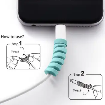 1PC Charging Cable Protector Saver Cover For iPhone Android USB Charger Cable Cord Sleeve Spiral Protective 35*10mm Cover
1PC Charging Cable Protector Saver Cover For iPhone Android USB Charger Cable Cord Sleeve Spiral Protective 35*10mm Cover