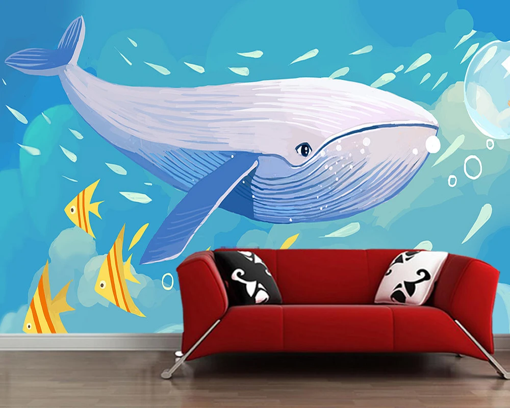 Customized papel de parede infantil,whalemurals for living room bedroom sofa background decorative wallpaper
Customized papel de parede infantil,whalemurals for living room bedroom sofa background decorative wallpaper