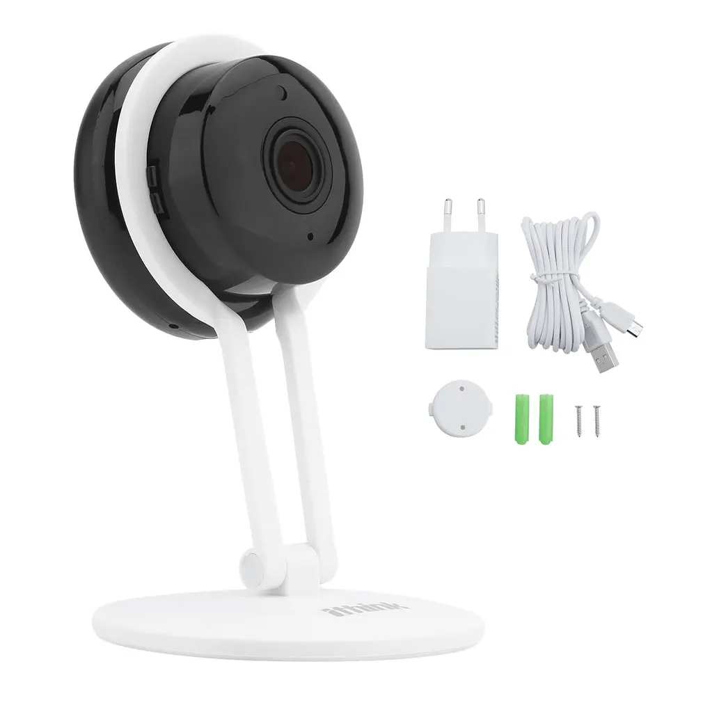 720p Wifi IP Camera 110 Degree Wide Angle Network Webcam Smart CCTV Camera C4 Wireless Home Security System EU Plug
720p Wifi IP Camera 110 Degree Wide Angle Network Webcam Smart CCTV Camera C4 Wireless Home Security System EU Plug