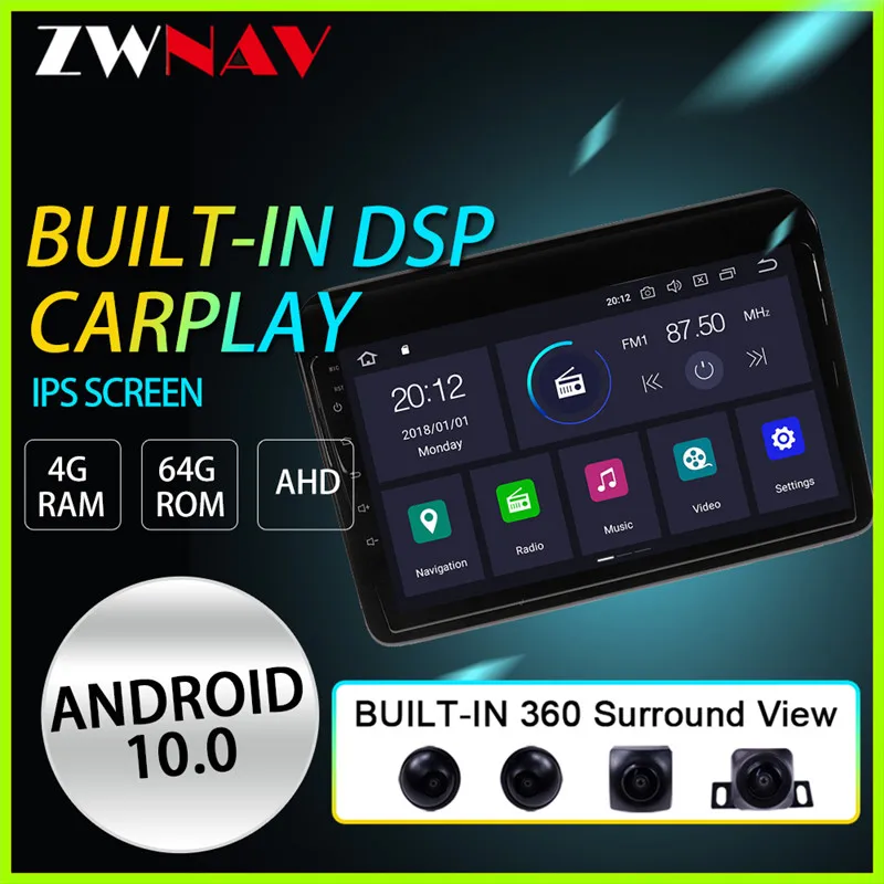 Android 10.0 Car DVD GPS Navigation Player Deckless Car Stereo 360 Surround View for Suzuki ERTIGA Headunit Radio
Android 10.0 Car DVD GPS Navigation Player Deckless Car Stereo 360 Surround View for Suzuki ERTIGA Headunit Radio