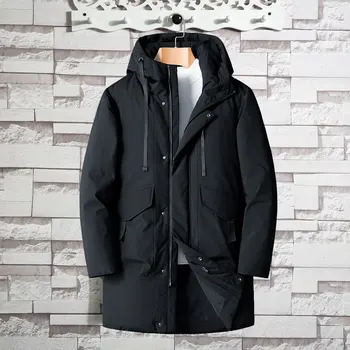 Men's White Duck Down Jacket Hooded Coat Brand Clothing Long Warm Parka Male -30 Degrees Casual Windproof Down Winter Coat Men
Men's White Duck Down Jacket Hooded Coat Brand Clothing Long Warm Parka Male -30 Degrees Casual Windproof Down Winter Coat Men