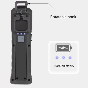 LED Work Light 3W LED 10W UV/White COB UVC Disinfection Work Light USB Rechargeable Ultraviolet UV Lamp Torch Camping Lantern
LED Work Light 3W LED 10W UV/White COB UVC Disinfection Work Light USB Rechargeable Ultraviolet UV Lamp Torch Camping Lantern