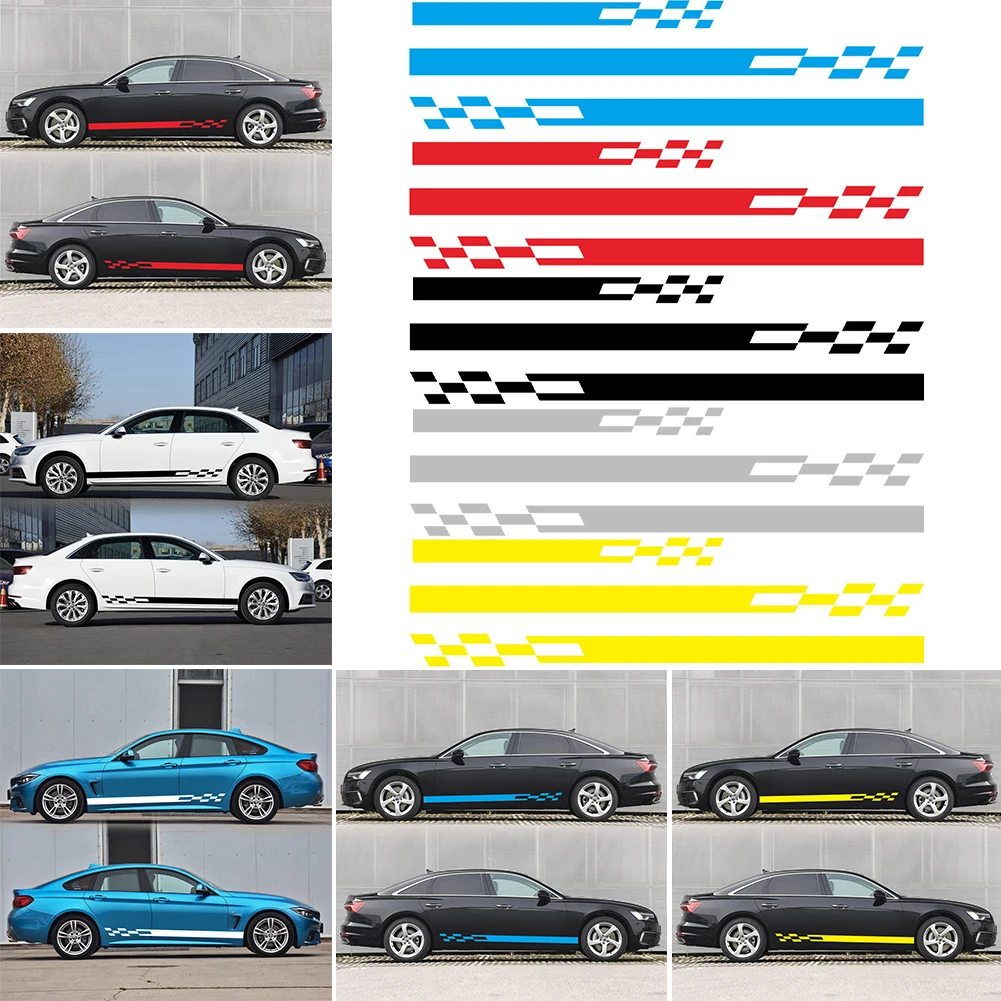 Sports Racing Stripe 3 Pcs Car Modification Auto Body Sticker Engine Hood Side Stripes Vinyl Graphics Decals Waterproof Stickers
Sports Racing Stripe 3 Pcs Car Modification Auto Body Sticker Engine Hood Side Stripes Vinyl Graphics Decals Waterproof Stickers