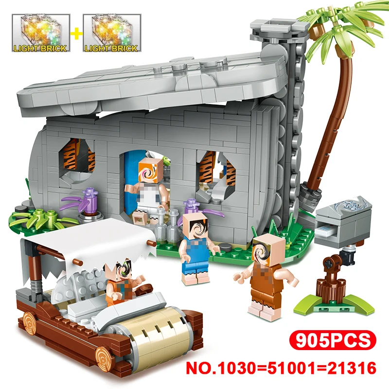 905P Minecrafted The Fred Flintstones Playmobil set Figures Building Blocks Toys Compatible legoinglys My world 21316 IDEAS 1030
905P Minecrafted The Fred Flintstones Playmobil set Figures Building Blocks Toys Compatible legoinglys My world 21316 IDEAS 1030