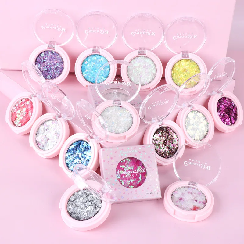 Cmaadu Cheapest Face Eye Highlight Powder Eyeshadow Palette Shining Sequins Pentagram Moon Diamond Fragment Eye Shadow
Cmaadu Cheapest Face Eye Highlight Powder Eyeshadow Palette Shining Sequins Pentagram Moon Diamond Fragment Eye Shadow