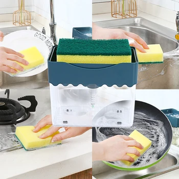 Manual Press Soap Organizer Kitchen Tool Automatic Liquid Soap Dispenser Foam Sponge Soap Pump for Home School Restaurant
Manual Press Soap Organizer Kitchen Tool Automatic Liquid Soap Dispenser Foam Sponge Soap Pump for Home School Restaurant