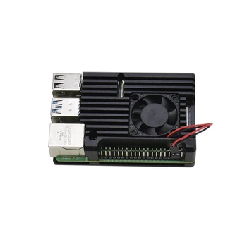 HOT-for Raspberry Pi 4 4B Kit CNC Aluminum Protective Cover Case with Heatsink Cooling Dual Fan for Raspberry Pi 4 Model B
HOT-for Raspberry Pi 4 4B Kit CNC Aluminum Protective Cover Case with Heatsink Cooling Dual Fan for Raspberry Pi 4 Model B