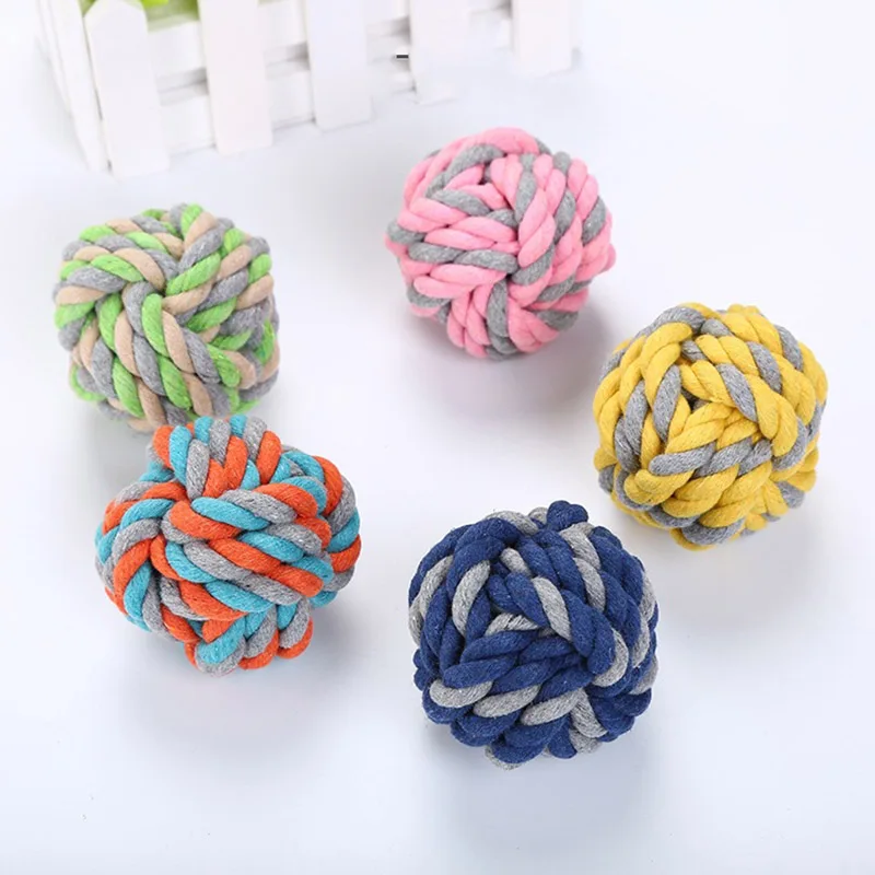 Pet Grinding Tooth Toy Funny Bite-Resistant Ball Interactive Toys Dog Chase Ball Cotton Rope Toy High Quality Pet Supplies
Pet Grinding Tooth Toy Funny Bite-Resistant Ball Interactive Toys Dog Chase Ball Cotton Rope Toy High Quality Pet Supplies