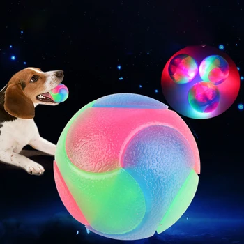 Magic Lighting Pet Dog Ball Rainbow Bite Resistant Elastic Ball Interactive Rubber Balls For Pet Dog Chewing Toy 5cm
Magic Lighting Pet Dog Ball Rainbow Bite Resistant Elastic Ball Interactive Rubber Balls For Pet Dog Chewing Toy 5cm