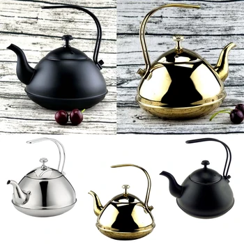 2L Whistling Tea Kettle with Handle Stainless Steel Teapot for Stovetops Home Kitchen Cafe Shop Use
2L Whistling Tea Kettle with Handle Stainless Steel Teapot for Stovetops Home Kitchen Cafe Shop Use