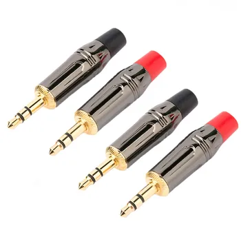 Jack 3.5mm Audio Connector 3 pole Stereo Mono Copper Gold-Plated Headphone Plug Mini Jack 3.5 Soldering Adapter For Mic Speaker
Jack 3.5mm Audio Connector 3 pole Stereo Mono Copper Gold-Plated Headphone Plug Mini Jack 3.5 Soldering Adapter For Mic Speaker