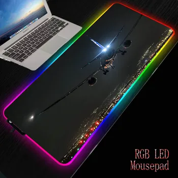 MRGBEST Aircraft Computer Mouse Pad RGB LED Light Gaming MousePad Large Mousepad Gamer XXL Mause Carpet PC Desk Mat Keyboard Pad
MRGBEST Aircraft Computer Mouse Pad RGB LED Light Gaming MousePad Large Mousepad Gamer XXL Mause Carpet PC Desk Mat Keyboard Pad