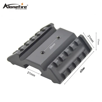 Alonefire OTO424 Dual 45 degree offset Extend Adapter rail 21mm Weaver Airsoft Rifle Shot gun Rifl Scope Dovetail Base Mounts
Alonefire OTO424 Dual 45 degree offset Extend Adapter rail 21mm Weaver Airsoft Rifle Shot gun Rifl Scope Dovetail Base Mounts