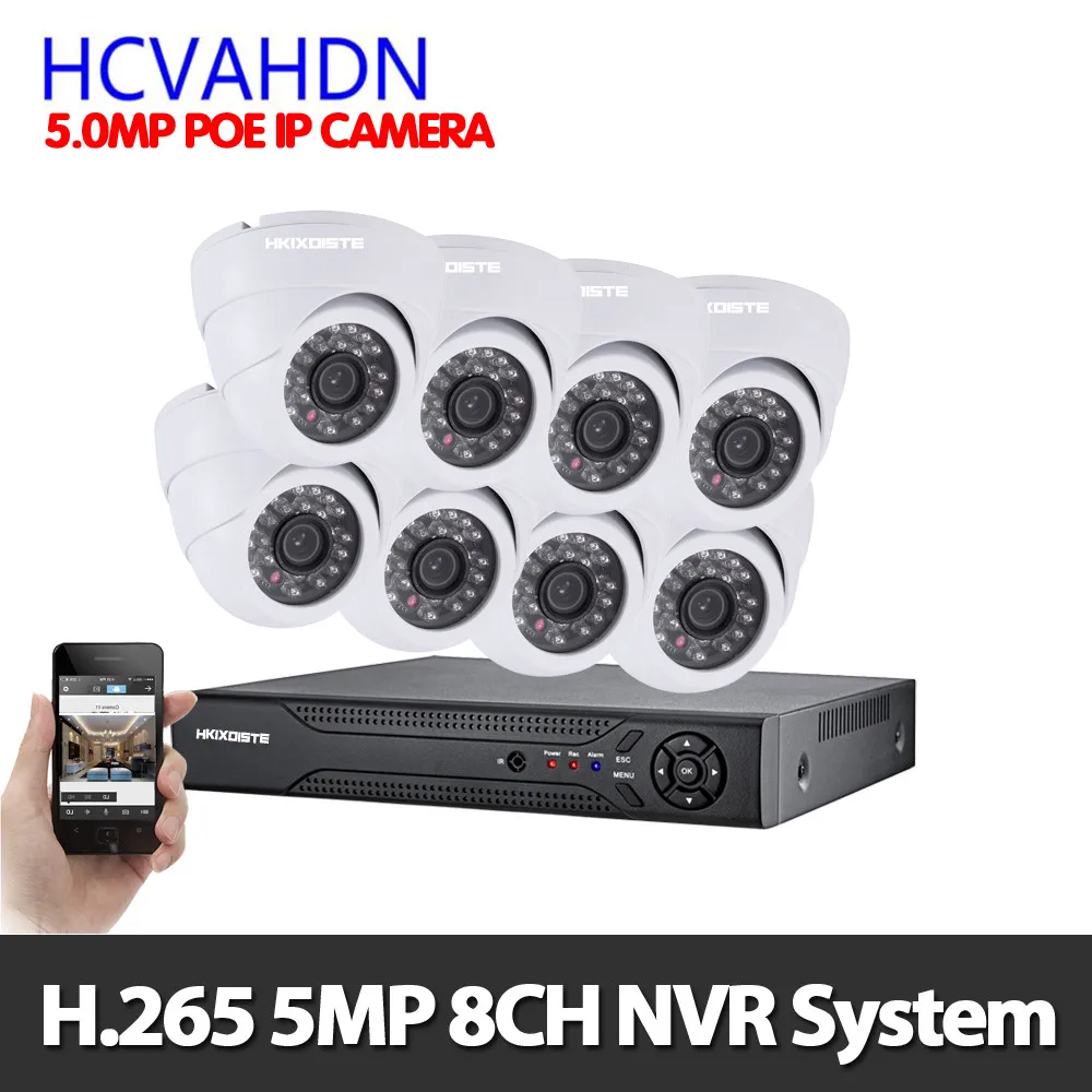 8CH 5MP 4MP POE Network Video Security System HDMI NVR With 8PCS indoor Outdoor Weatherproof Smart IR White Camera NVR CCTV Kit
8CH 5MP 4MP POE Network Video Security System HDMI NVR With 8PCS indoor Outdoor Weatherproof Smart IR White Camera NVR CCTV Kit