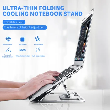 Universal Desktop Cooling Stand Holder Cooler For Notebook IPad MacBook Pro/Air Metal Rotation Lifting Laptop Cooling Bracket
Universal Desktop Cooling Stand Holder Cooler For Notebook IPad MacBook Pro/Air Metal Rotation Lifting Laptop Cooling Bracket