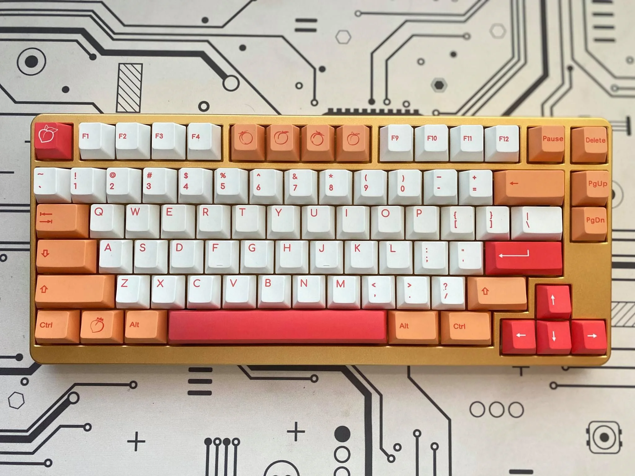 Peach Personality Keycaps 130 Key-Cap Cherry Profile PBT Sublimation Keycap Ikbc Cherry FILCO Mechanical Keyboard
Peach Personality Keycaps 130 Key-Cap Cherry Profile PBT Sublimation Keycap Ikbc Cherry FILCO Mechanical Keyboard