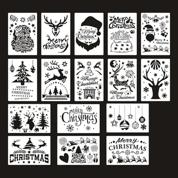 18PCS/Set Christmas Stencils Template Reusable Plastic Craft Painting For Journal TemplateGift Card DIY Crafts .
18PCS/Set Christmas Stencils Template Reusable Plastic Craft Painting For Journal TemplateGift Card DIY Crafts .