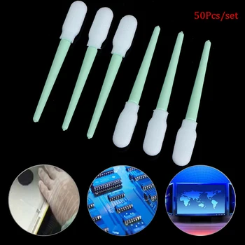 50pcs 8.2cm Sponge Cleaning Swaps Buds Foam Antistatic Format Sticks Swabs Solvent Cleaning Tools
50pcs 8.2cm Sponge Cleaning Swaps Buds Foam Antistatic Format Sticks Swabs Solvent Cleaning Tools