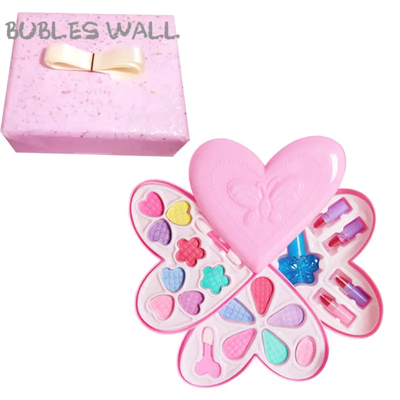 Manual Gift Packing Heart Shape Pretend Princess Makeup Box Toys For Kids Xmas Gift Make Up Set Girls Traveling Cosmetic Toy
Manual Gift Packing Heart Shape Pretend Princess Makeup Box Toys For Kids Xmas Gift Make Up Set Girls Traveling Cosmetic Toy
