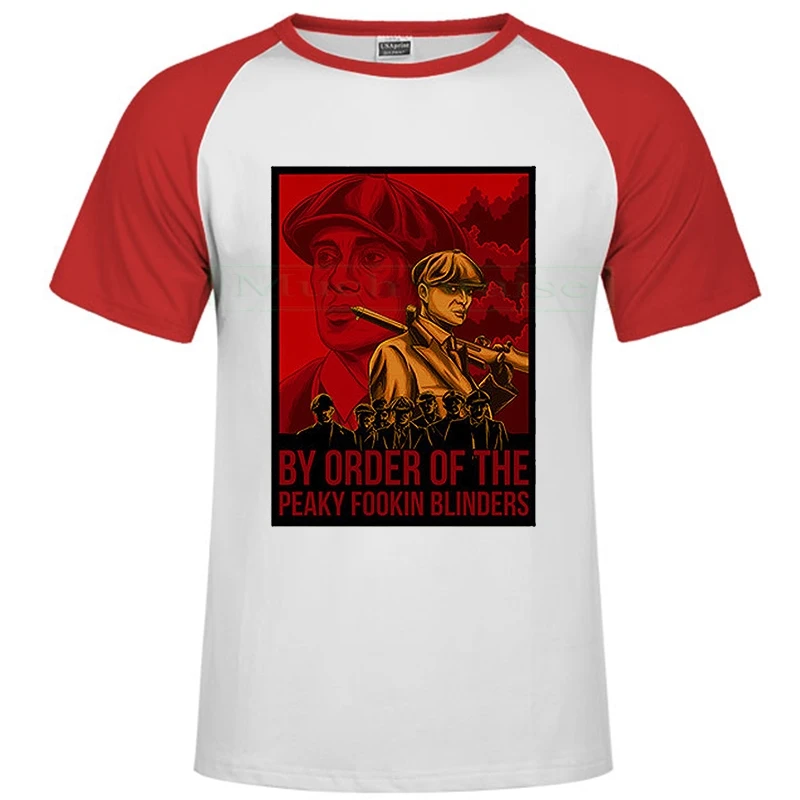 Peaky Blinders T-Shirts Shelby Design O-Neck Men's Short-Sleeve Tee Shirts Pure Cotton Vintage T Shirts Print Streetwear
Peaky Blinders T-Shirts Shelby Design O-Neck Men's Short-Sleeve Tee Shirts Pure Cotton Vintage T Shirts Print Streetwear