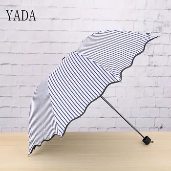 YADA British style Rainy Stripes Umbrella Folding Anti-UV Rainproof Stripe Umbrellas Parasol Sun Protection Umbrella YD200080
YADA British style Rainy Stripes Umbrella Folding Anti-UV Rainproof Stripe Umbrellas Parasol Sun Protection Umbrella YD200080