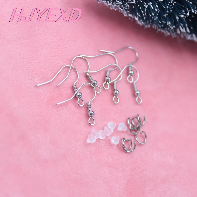 Earring Finding 20x23mm Stainless Steel Earring Fish Hooks +Stainless Steel Opening Rings +Eco-Friendly Nylon Pushers-HP001
Earring Finding 20x23mm Stainless Steel Earring Fish Hooks +Stainless Steel Opening Rings +Eco-Friendly Nylon Pushers-HP001