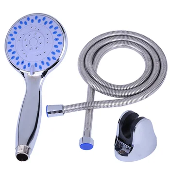 Shower Head Set 3-Setting Handheld Shower Accessories Premium High Pressure Hand Held Showerhead Set with Steel Hose and Holder
Shower Head Set 3-Setting Handheld Shower Accessories Premium High Pressure Hand Held Showerhead Set with Steel Hose and Holder