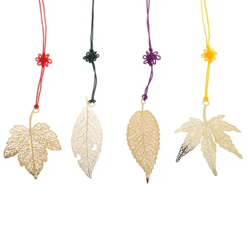 4 Pcs Vintage Stylish Delicate Quality Fashion Metal Bookmark Maple Leaves Bookmark Golden Leaf Bookmark with Chinese Knotting S
4 Pcs Vintage Stylish Delicate Quality Fashion Metal Bookmark Maple Leaves Bookmark Golden Leaf Bookmark with Chinese Knotting S