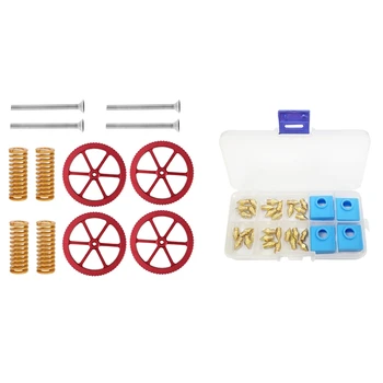 25pcs Mk8 Extruder Nozzle with Silicone Sock & 4Pcs Hand Twist Leveling Nut with Hot Bed Die Springs for Ender3
25pcs Mk8 Extruder Nozzle with Silicone Sock & 4Pcs Hand Twist Leveling Nut with Hot Bed Die Springs for Ender3