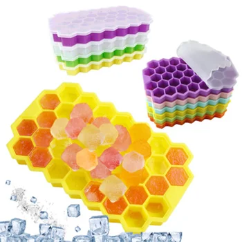 DIY 37 Honeycomb Ice Grid Silicone Mold Creative Silicone Ice Box Party Bar Maker Ice Cube Tools Kitchen Dessert Cool Down Tools
DIY 37 Honeycomb Ice Grid Silicone Mold Creative Silicone Ice Box Party Bar Maker Ice Cube Tools Kitchen Dessert Cool Down Tools