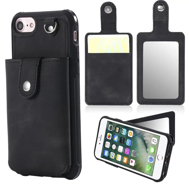 With card slot mirror Wallet leather Woman Case For iPhone X Case Retro Cover For iPhone 6 6S 8 7 Plus XR XS Max Shell Cases
With card slot mirror Wallet leather Woman Case For iPhone X Case Retro Cover For iPhone 6 6S 8 7 Plus XR XS Max Shell Cases