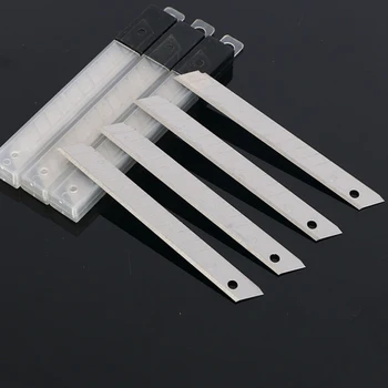 10/box X9mm Letter Cutter Stainless Steel Snap Off Opener Plastic Replacem Utility Knife Blades 
10/box X9mm Letter Cutter Stainless Steel Snap Off Opener Plastic Replacem Utility Knife Blades